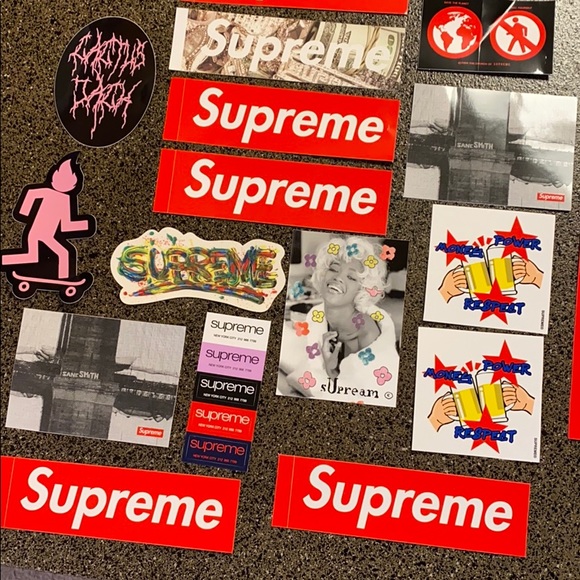 Supreme/Cactus Jack sticker pack - Picture 1 of 5